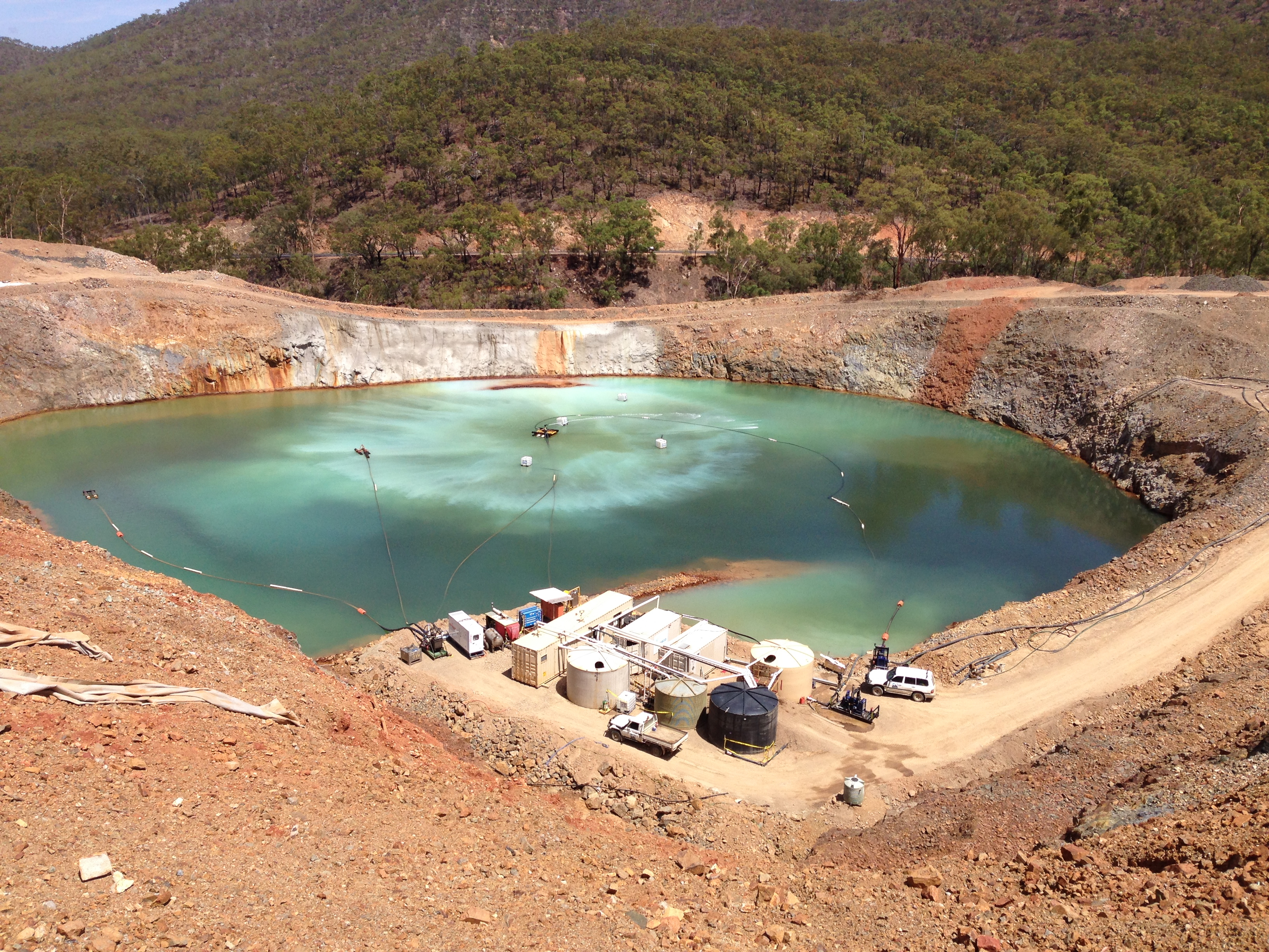 CSIRO Mine Wastewater Pit