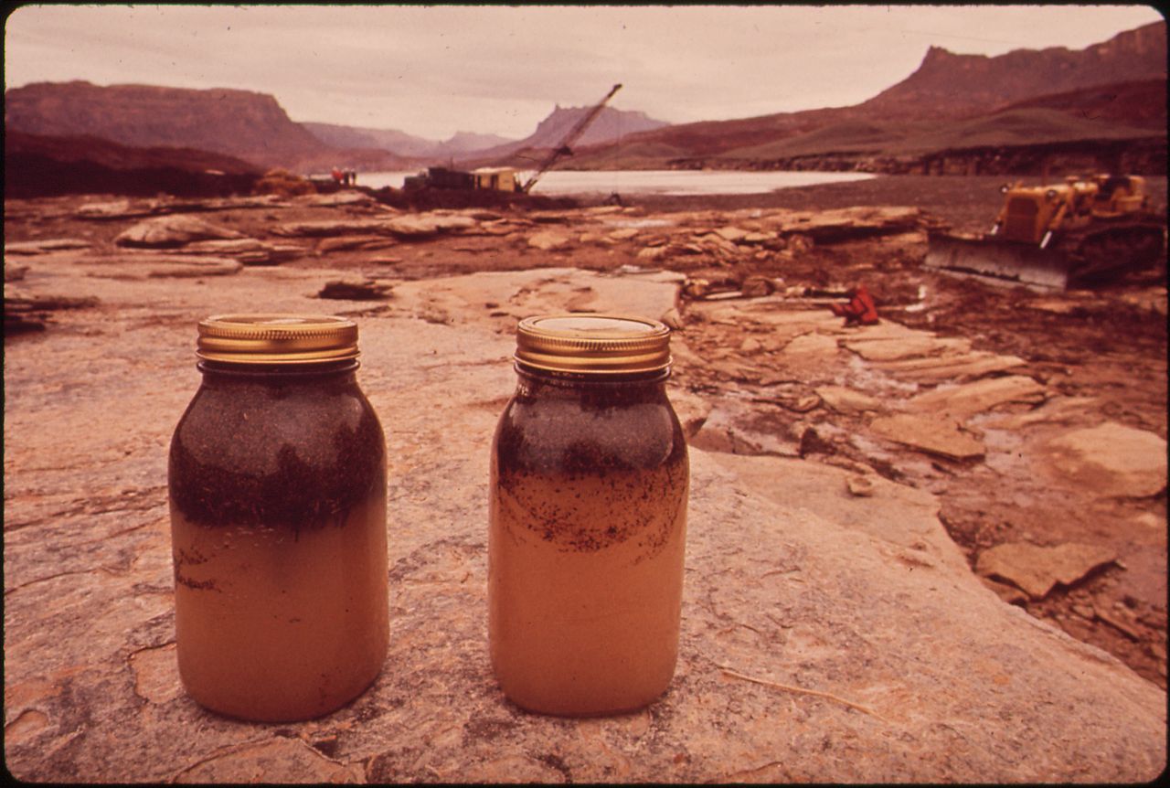 Crude Oil and Gas Spill 1972 by David Hiser